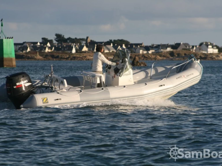 Schlauchboot mieten in Port-Louis - Zodiac ZODIAC 650 PRO OPEN