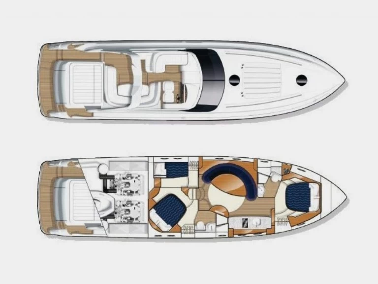 Boot mieten Mahón günstig Princess V58
