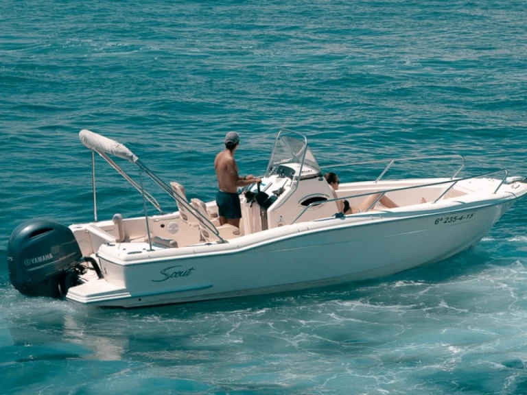 Vermietung Motorboot Scout mit Führerschein