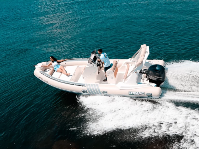 Schlauchboot mit oder ohne Skipper Lomac mieten in Roses