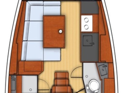 YachtCharter in Šibenik - Bénéteau Oceanis 38 auf SamBoat