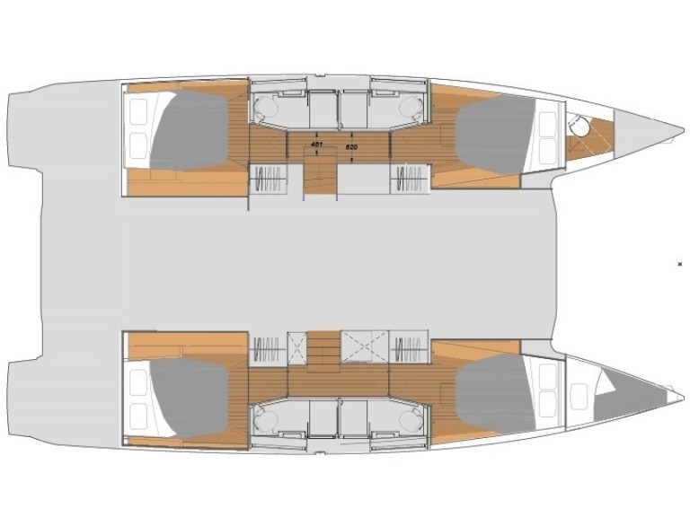 YachtCharter in Zadar - Fountaine Pajot Elba 45 auf SamBoat