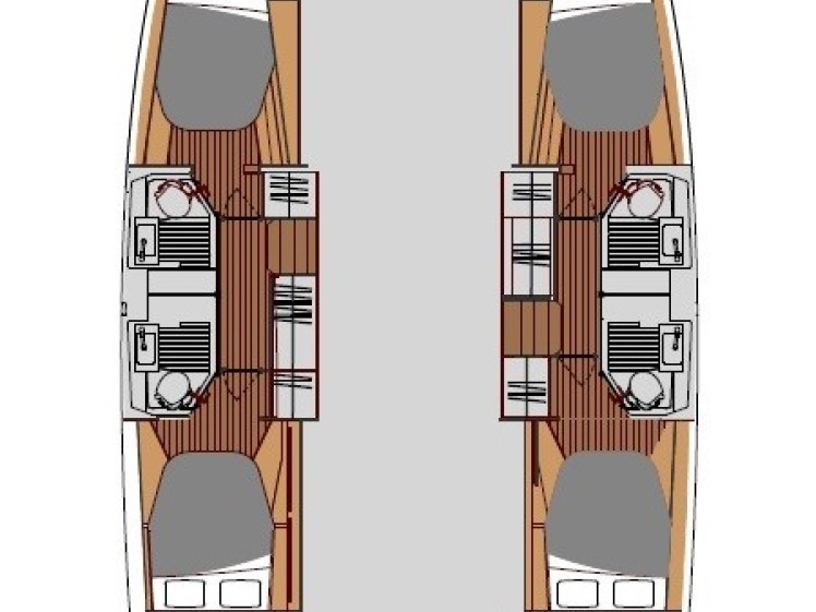 Ein Fountaine Pajot Astrea 42 mieten in Zadar