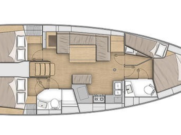 Boot mieten Lefkáda günstig Oceanis 40.1