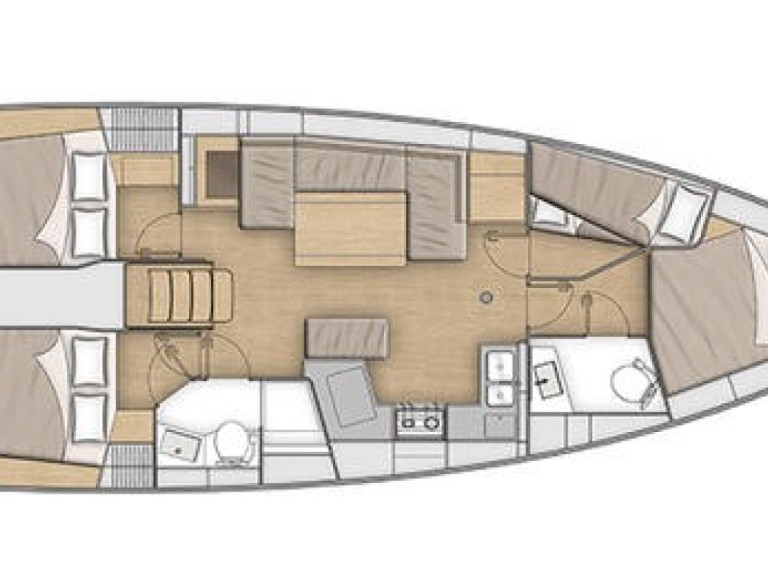 Boot mieten Lefkas Marina günstig Oceanis 40.1