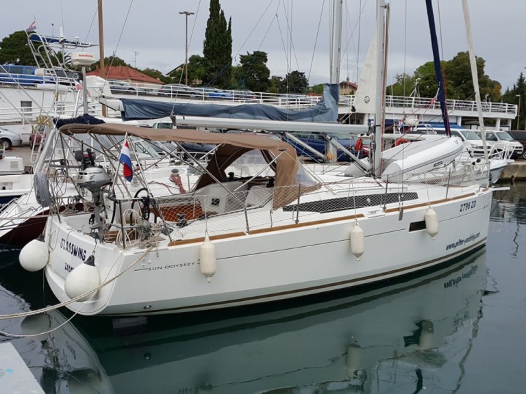 YachtCharter in Zadar - Jeanneau Sun Odyssey 349 auf SamBoat