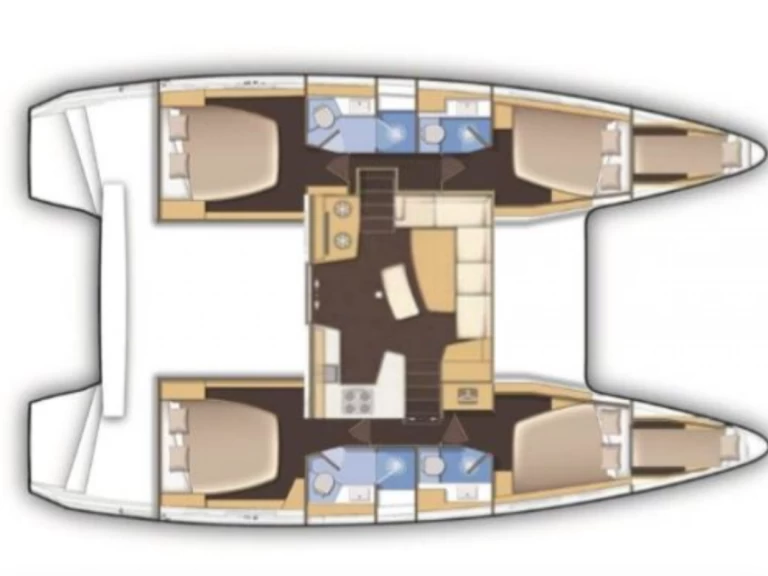 Vermietung Katamaran Lagoon mit Führerschein