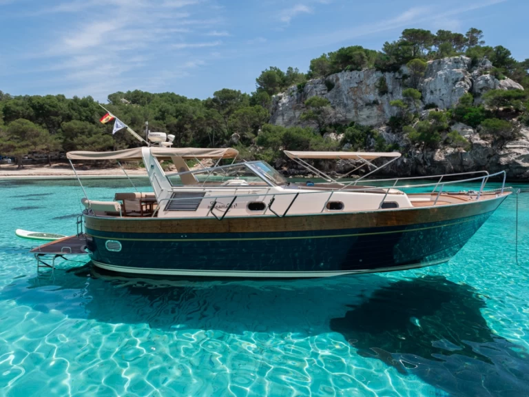 Motorboot mit oder ohne Skipper Apreamare mieten in Cala en Bosch