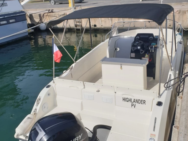 Motorboot mit oder ohne Skipper Quicksilver mieten in Argeles
