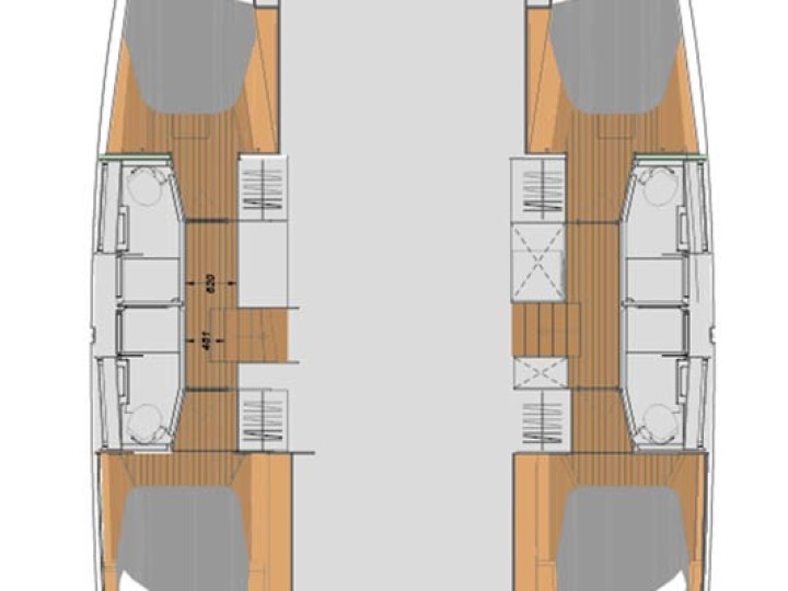 Katamaran mit oder ohne Skipper Fountaine Pajot mieten in Agios Kosmas Marina