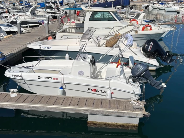 Boot mieten Alicante günstig Remus 450 open