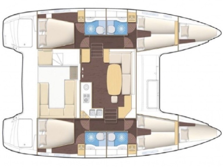 Vermietung Katamaran Lagoon mit Führerschein