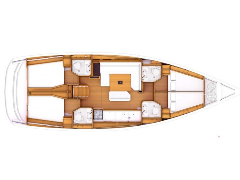 Segelboot mit oder ohne Skipper Jeanneau mieten in Lefkáda