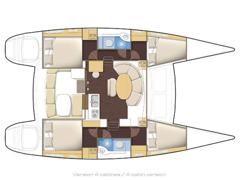 YachtCharter in Álimos - Lagoon Lagoon 380 auf SamBoat