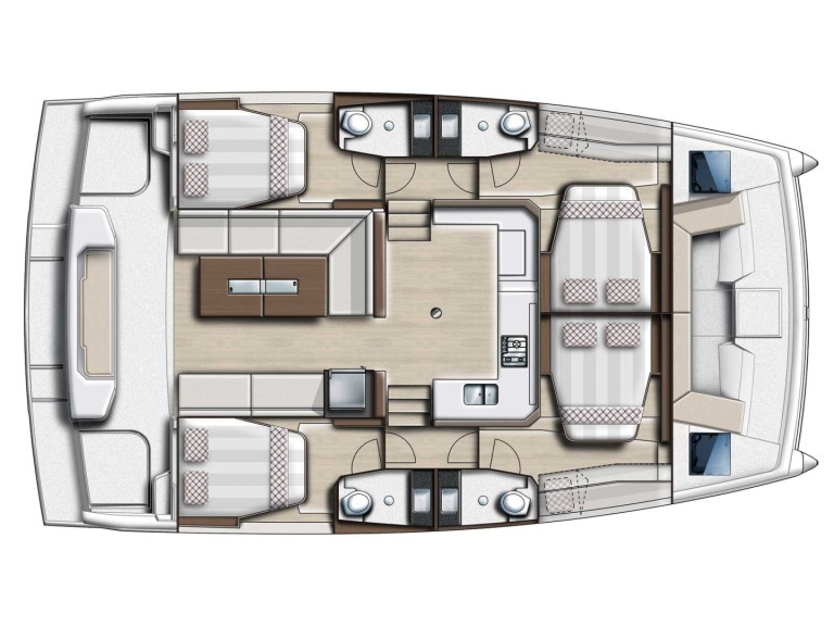 Bootsverleih Bali Catamarans Bali Catspace Voile Kaštela Samboat