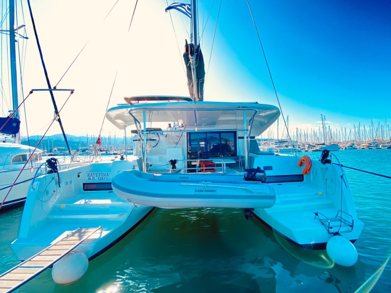 Boot mieten Lefkas Marina günstig Lagoon 42