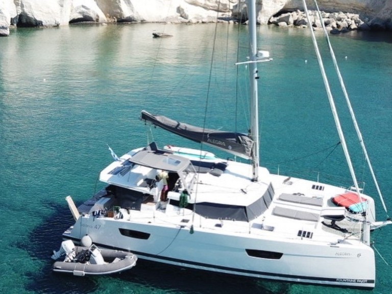 Ein Fountaine Pajot Saona 47 mieten in Pýlos