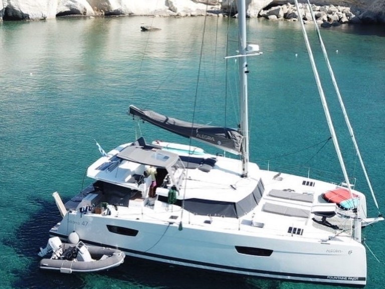 Bootsverleih Fountaine Pajot Saona 47 Adámas Samboat