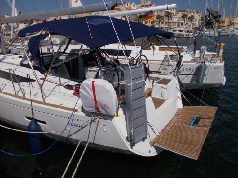 YachtCharter in Palma de Mallorca - Jeanneau Sun Odyssey 419 - 3 cab. auf SamBoat