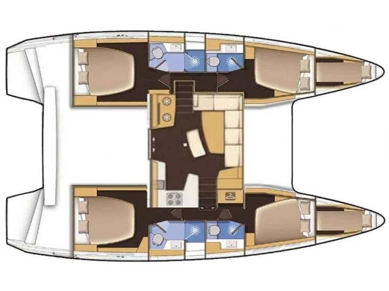 Boot mieten Le Marin günstig Lagoon 42