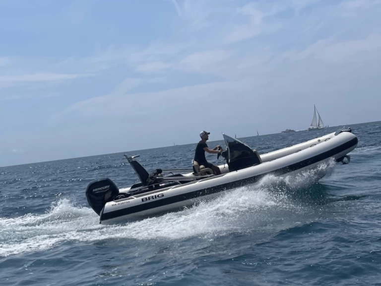 Vermietung Schlauchboot Brig mit Führerschein