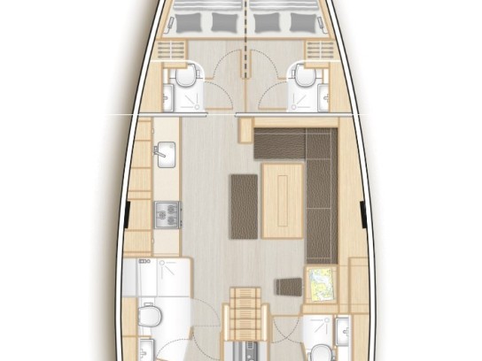 Bootsverleih Hanse Hanse 508 Mandalina Marina Samboat