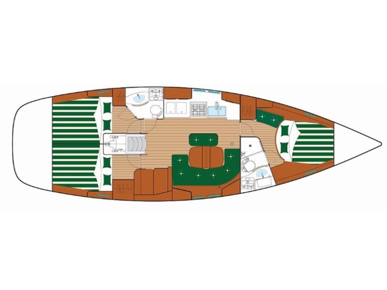 Vermietung Segelboot Bénéteau mit Führerschein