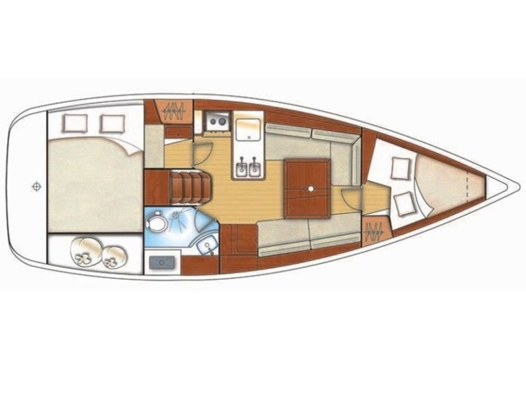 Bootsverleih Bénéteau Oceanis 31 Sukošan Samboat