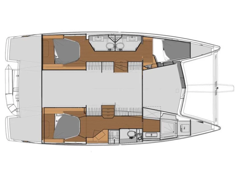 Ein Fountaine Pajot Lucia 40 mieten in Cogolin