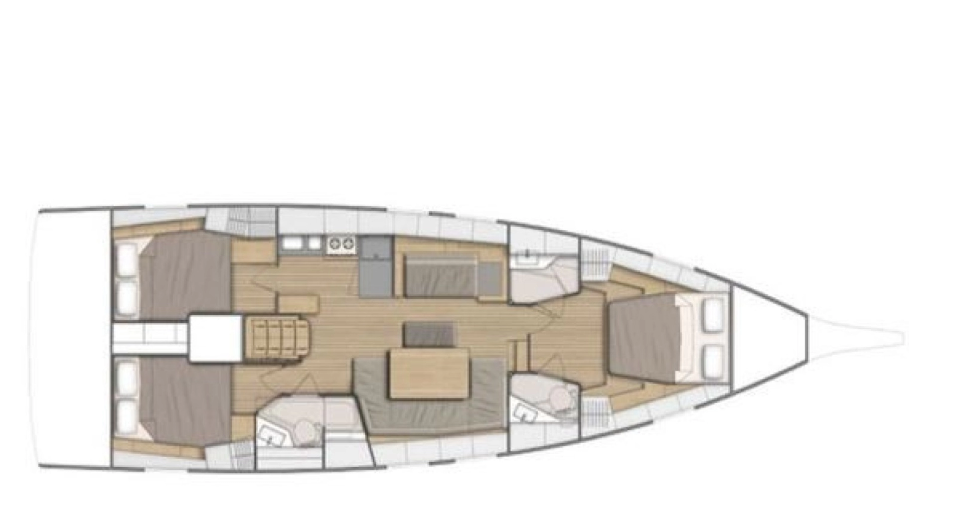 Bootsverleih Bénéteau Oceanis 46.1 Le Marin Samboat