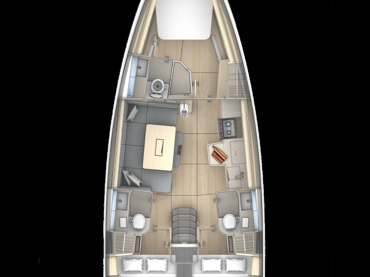 Segelboot mit oder ohne Skipper Dufour mieten in Trogir