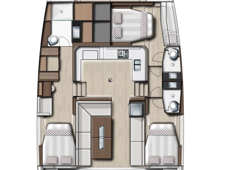 Bali Catamarans Bali Catspace Voile mieten Šibenik