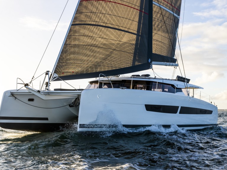 Ein Fountaine Pajot Aura 51 - Luxury Experience mieten in Capo d'Orlando