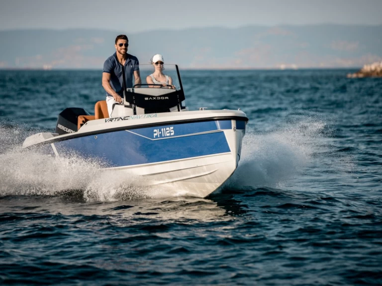 Vermietung Motorboot Saxdor mit Führerschein