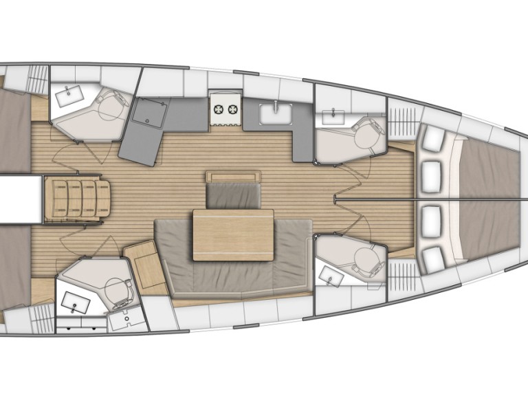 Ein Bénéteau Oceanis 46.1 mieten in Deme of Volos