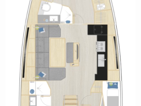 Bootsverleih Hanse Hanse 460 Mandalina Marina Samboat