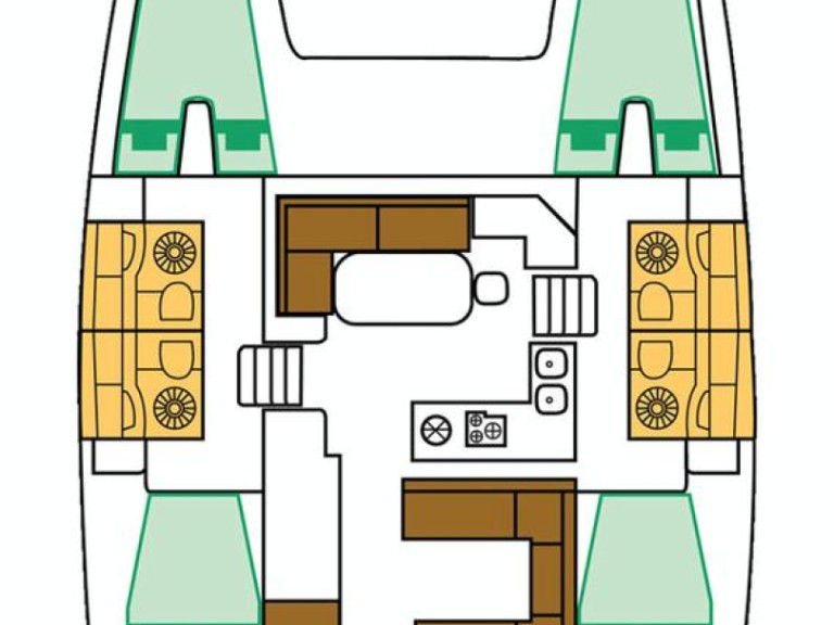 Vermietung Katamaran Lagoon mit Führerschein