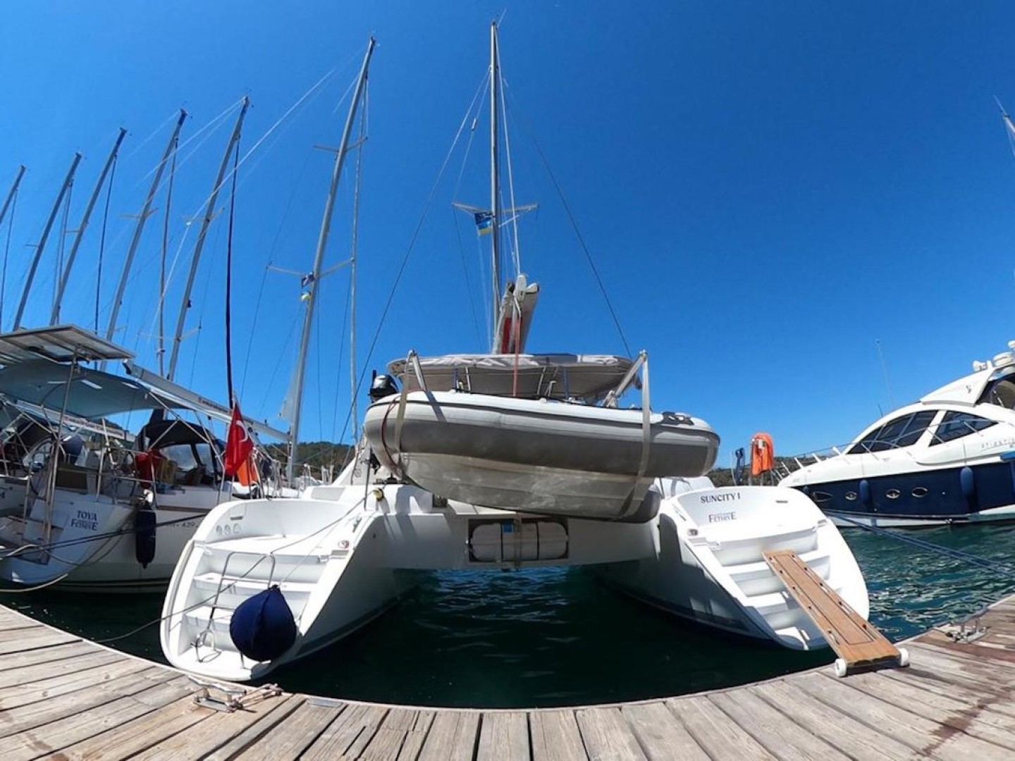 Mieten Sie ein Katamaran Lagoon 380 Fethiye (Suncity 1) | SamBoat