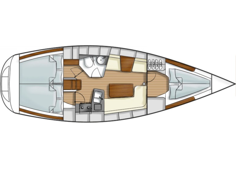 YachtCharter in Níkiti - Hanse Hanse 342 auf SamBoat