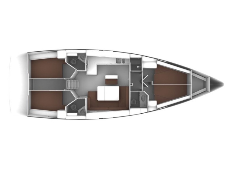 Boot mieten D-Marin Dalmacija Marina günstig Bavaria 46 BT '19