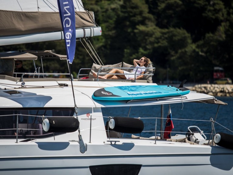 Katamaran mieten in Trogir - Fountaine Pajot Saba 50
