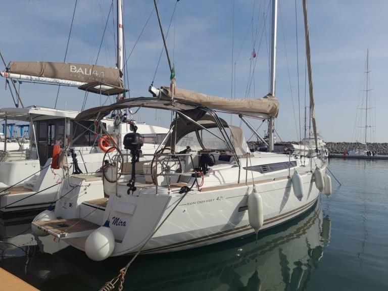 Jeanneau Sun Odyssey 439 mieten Marina d'Arechi