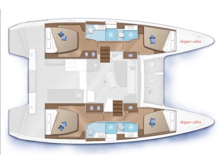 YachtCharter in Šibenik - Lagoon Lagoon 42 auf SamBoat
