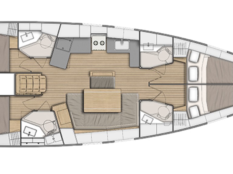 Segelboot mieten in Préveza - Bénéteau Oceanis 46.1