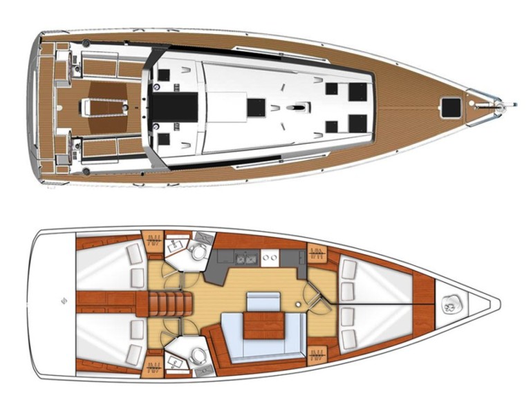 YachtCharter in Lefkáda - Bénéteau Oceanis 45 auf SamBoat