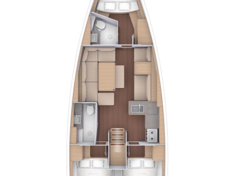 Segelboot mieten in Furnari - Dufour Dufour 412 Grand Large