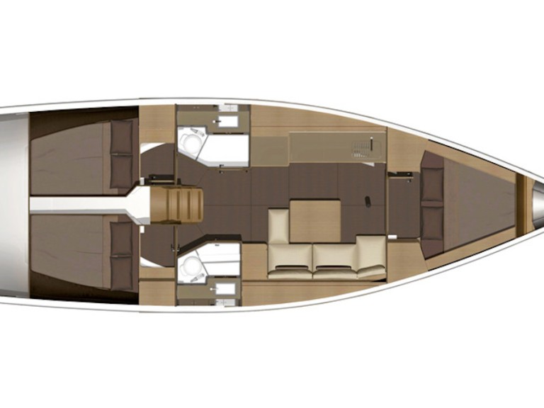Bootsverleih Dufour Dufour 382 Grand Large Lefkáda Samboat