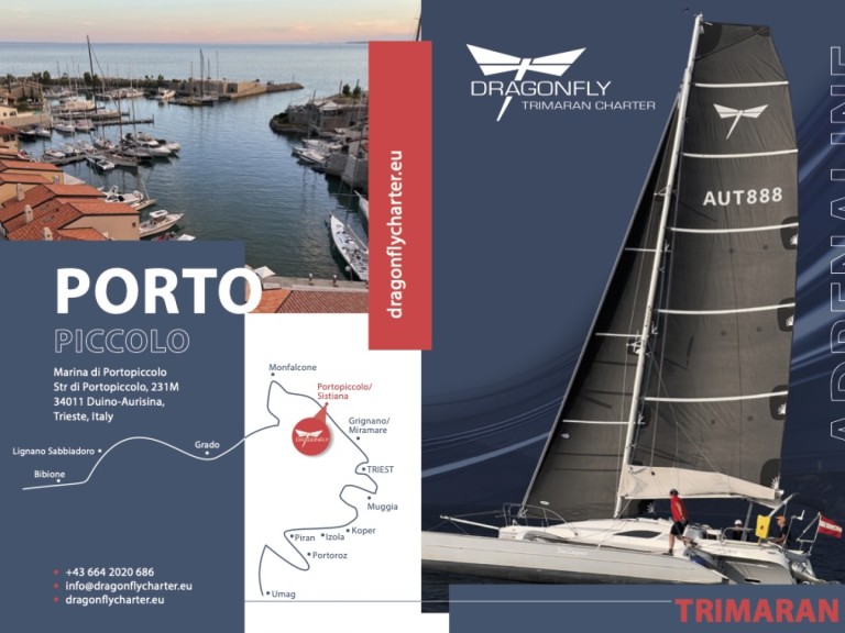 Ein  Dragonfly 28 Sport mieten in Sistiana