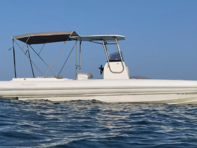 Vermietung Schlauchboot Oceanic mit Führerschein