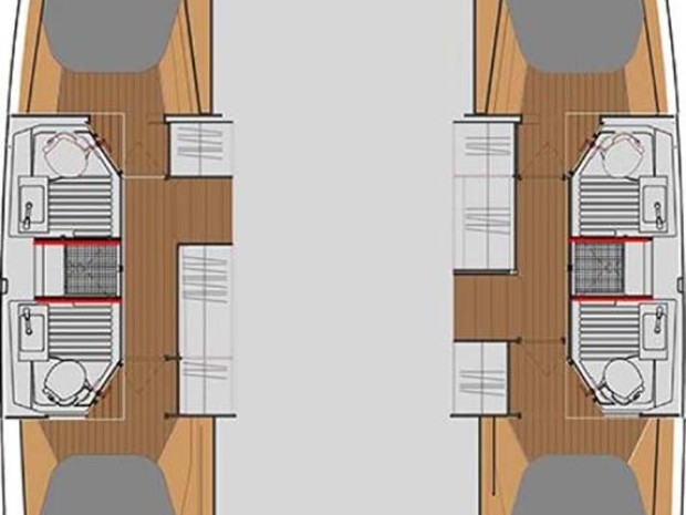 Bootsverleih Fountaine Pajot Astrea 42 Biograd na Moru Samboat